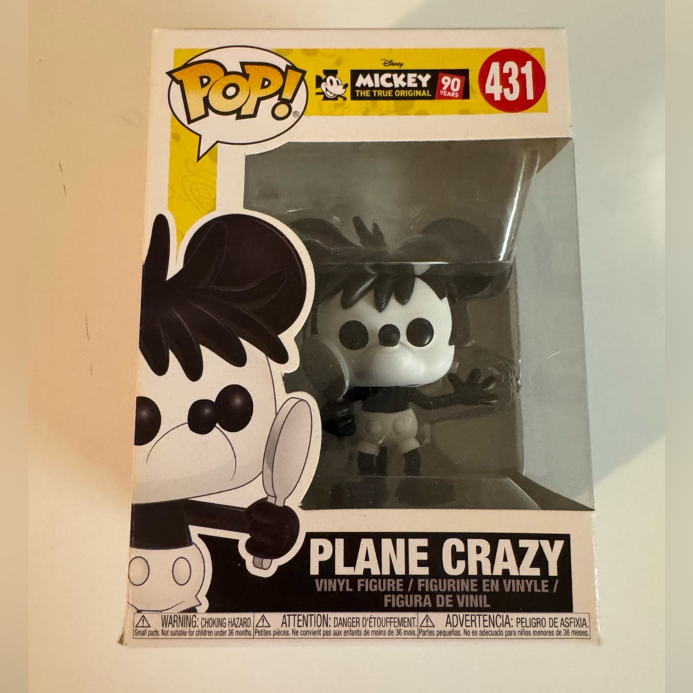 🐭431 Funko Pop Mickey The True Original 90 Years Plane Crazy🐭